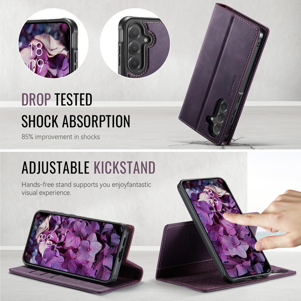 Чехол-кошелек CaseMe 2 in 1 MagSafe Samsung Galaxy S24 FE