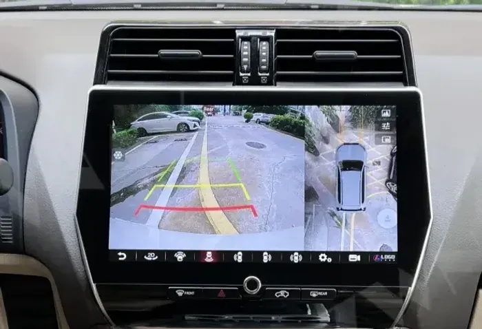Магнитола для Toyota Land Cruiser Prado 150 2014-2017 (низкая комплектация) - Kuberg ZF-3009FL на Android 10, Быстрая, 4G SIM-слот, CarPlay