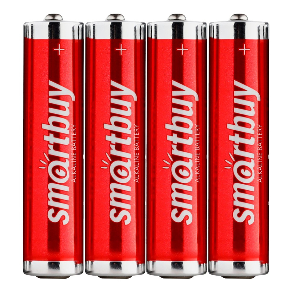 Батарейка алкалиновая Smartbuy LR03/4SB (60/720) (SBBA-3A04SB)