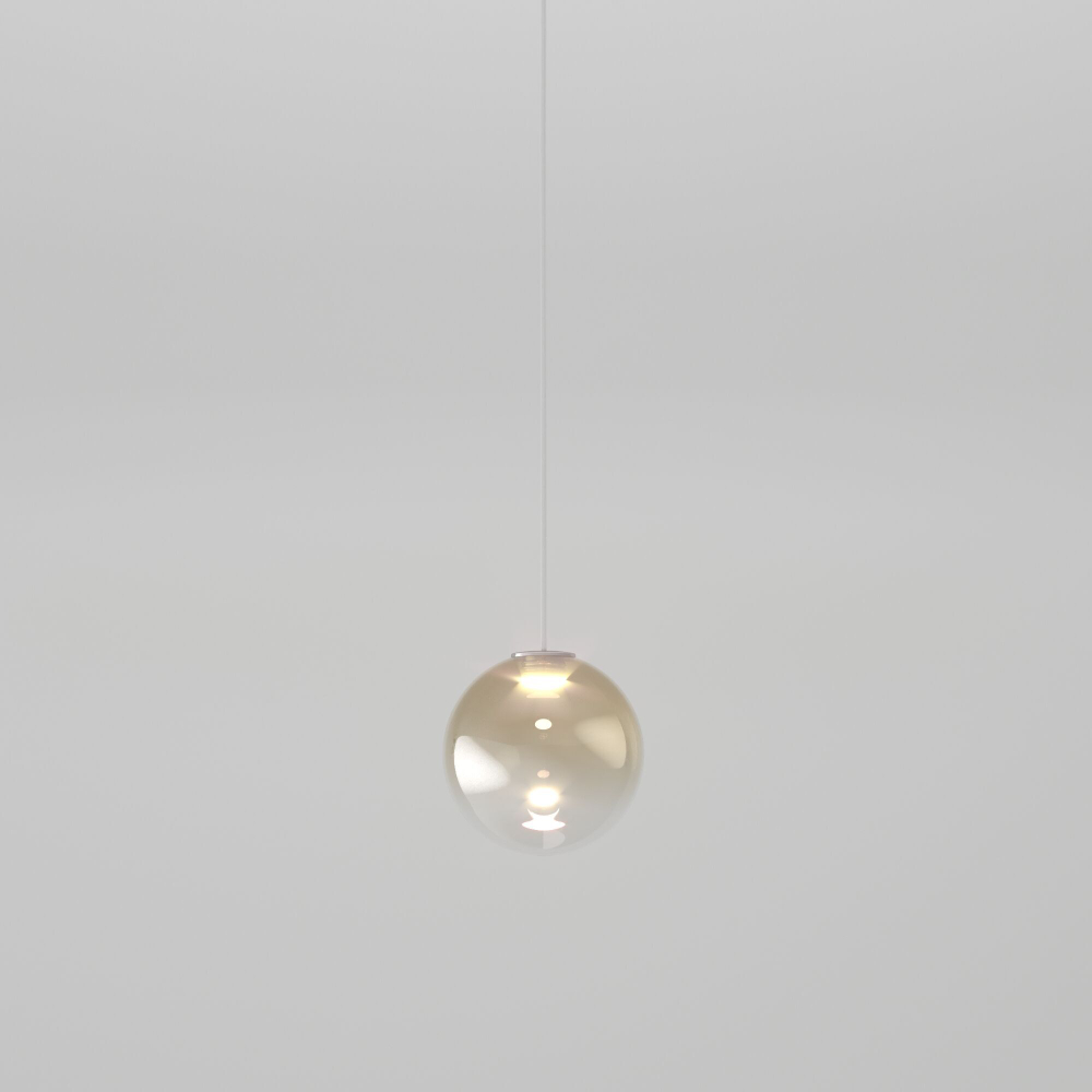 Подвесной светодиодный светильник 50234/1 LED хром/янтарный