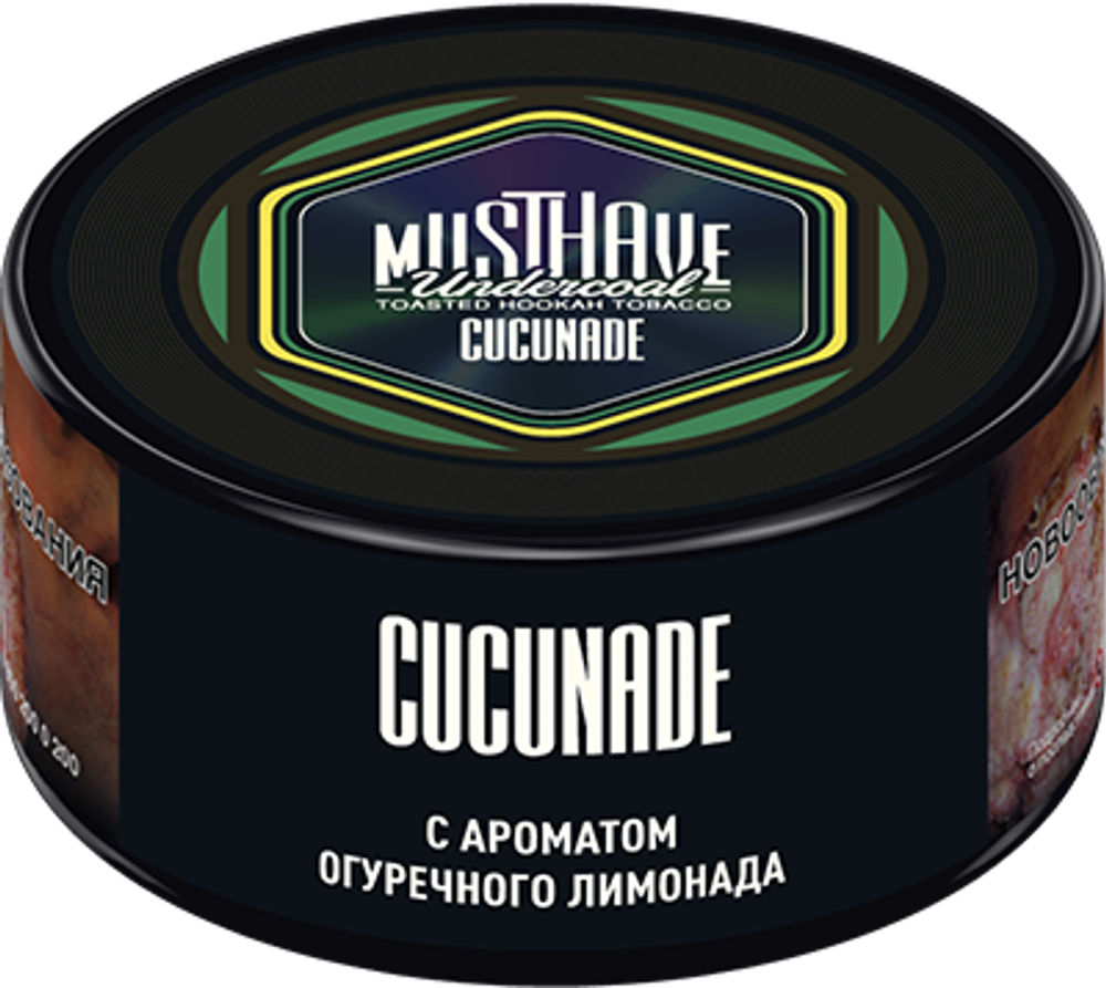 М. Табак для кальяна Must have Огуречный лимонад 25гр