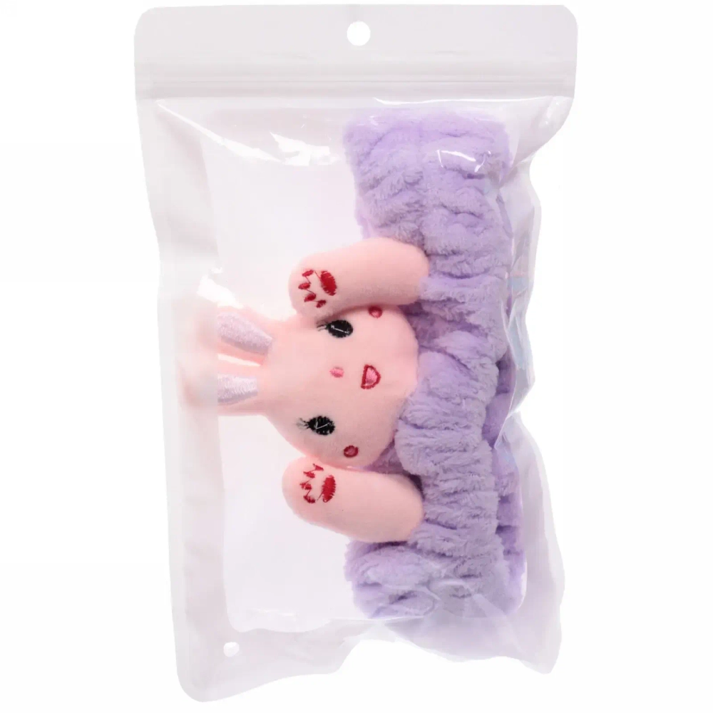 Повязка на голову «Кокетка - Bunny Kika», микс 4 цвета, 6*20 см
