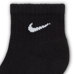Теннисные носки Nike Everyday One Quarter 6P - black/white