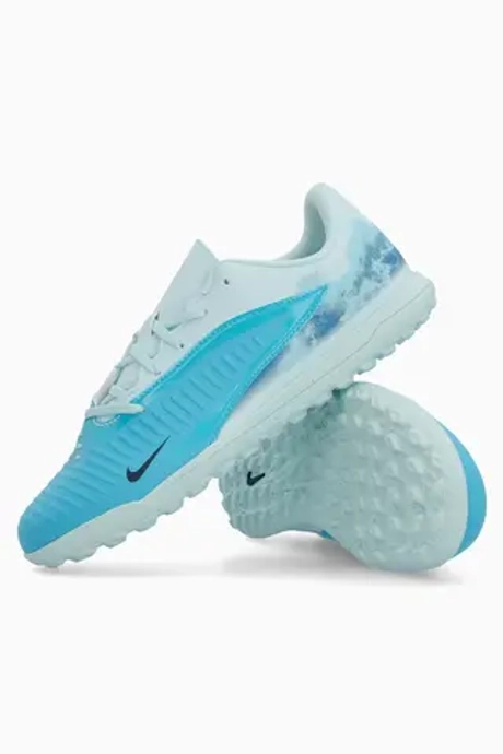 Сороконожки Nike Phantom 6 Low Academy Erling Haaland TF Junior - синий