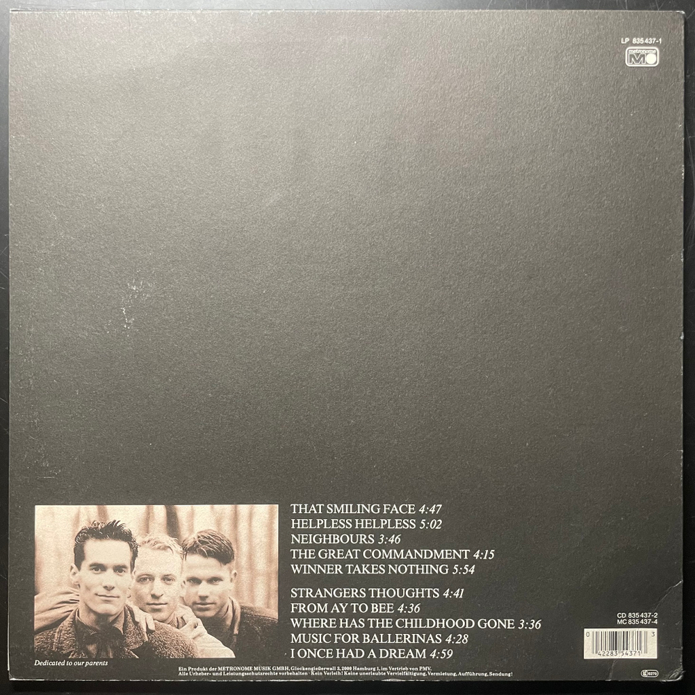 Camouflage ‎– Voices & Images (Германия 1988г.)