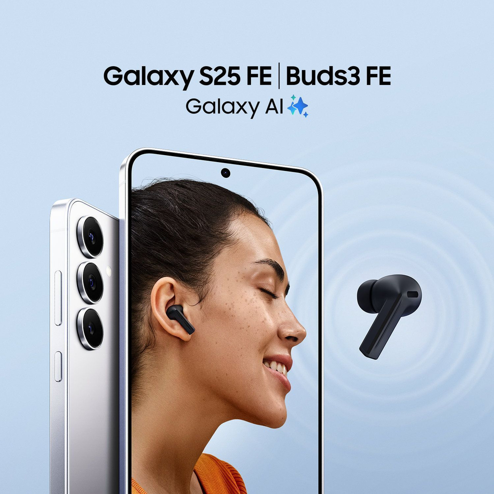 Samsung Galaxy S25 FE 8/256 ГБ белый (White)