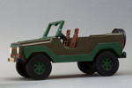 Внедорожник Off-Road от TARG - деревянный конструктор, сборная модель, 3d пазл