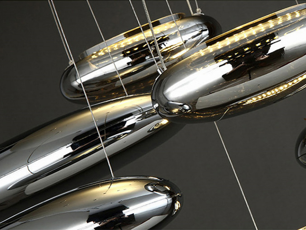 Потолочный дизайнерский светильник  Mercury от Artemide (8 плафонов)