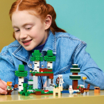 Конструктор Лего Майнкрафт Приключение в первую ночь 21593 | LEGO Minecraft First Night Adventure | 301 деталь | 8+