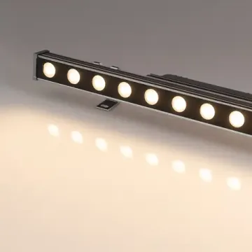 Линейный прожектор 12W 2700K 051756 серый AR-LINE-500-12W Warm2700 Arlight