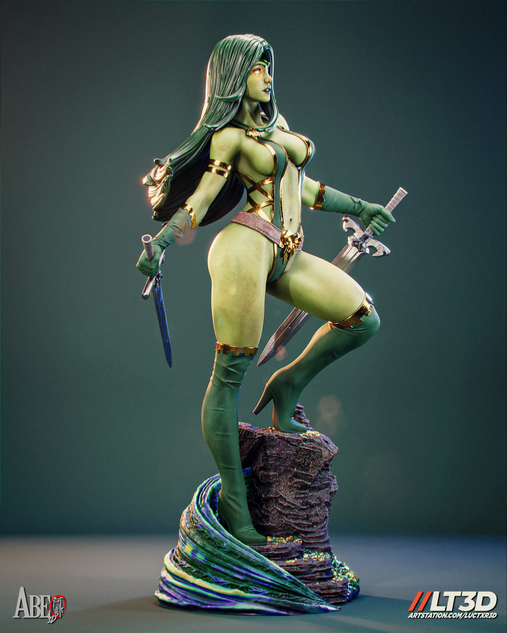 Гамора Стражи Галактики Gamora Guardians of the Galaxy Фигурка