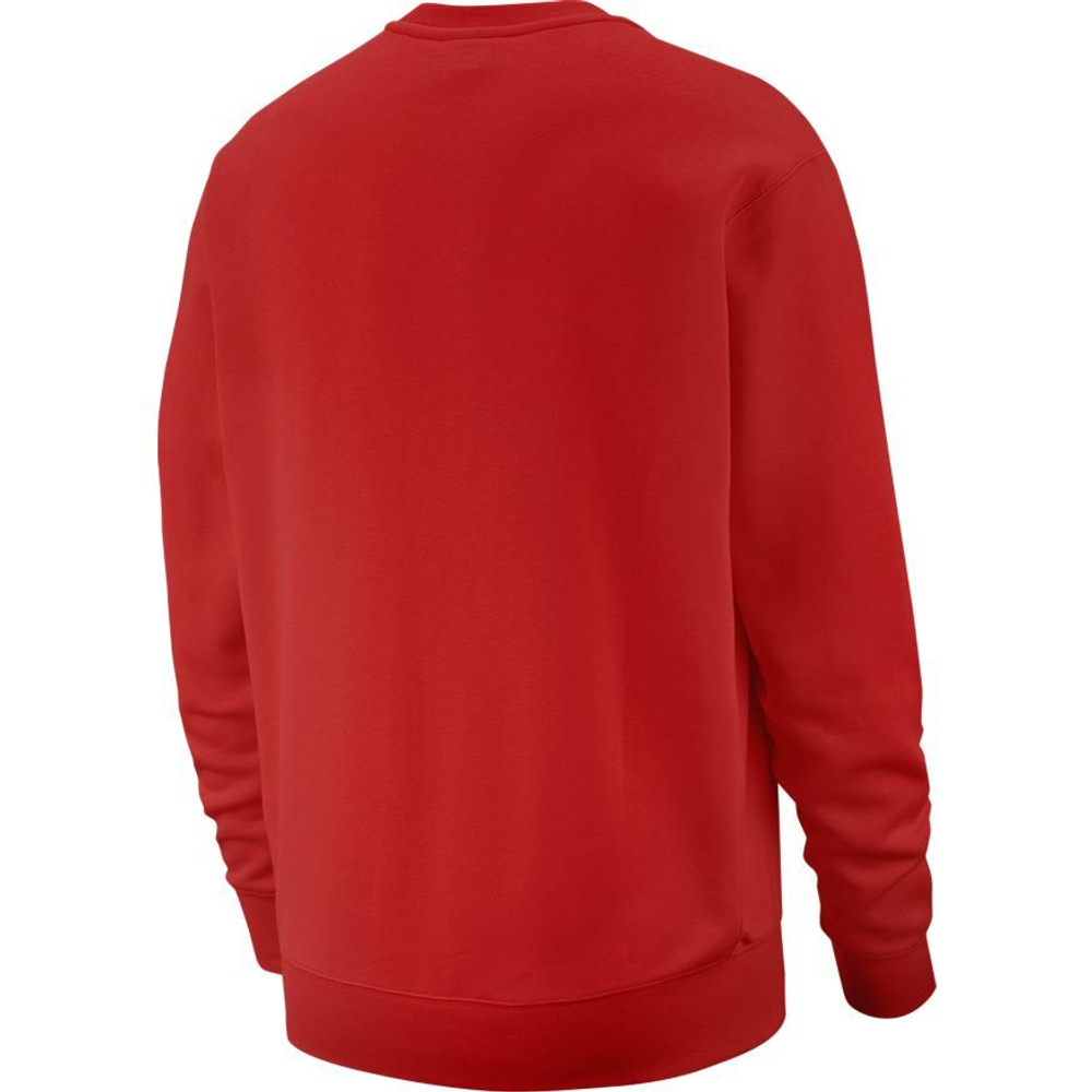 Мужская теннисная кофта Nike Swoosh Club Crew M - university red/white