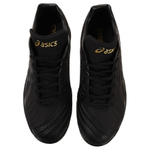 Asics Goldstage Low Top Upper Height Baseball Shoes Men"s Black