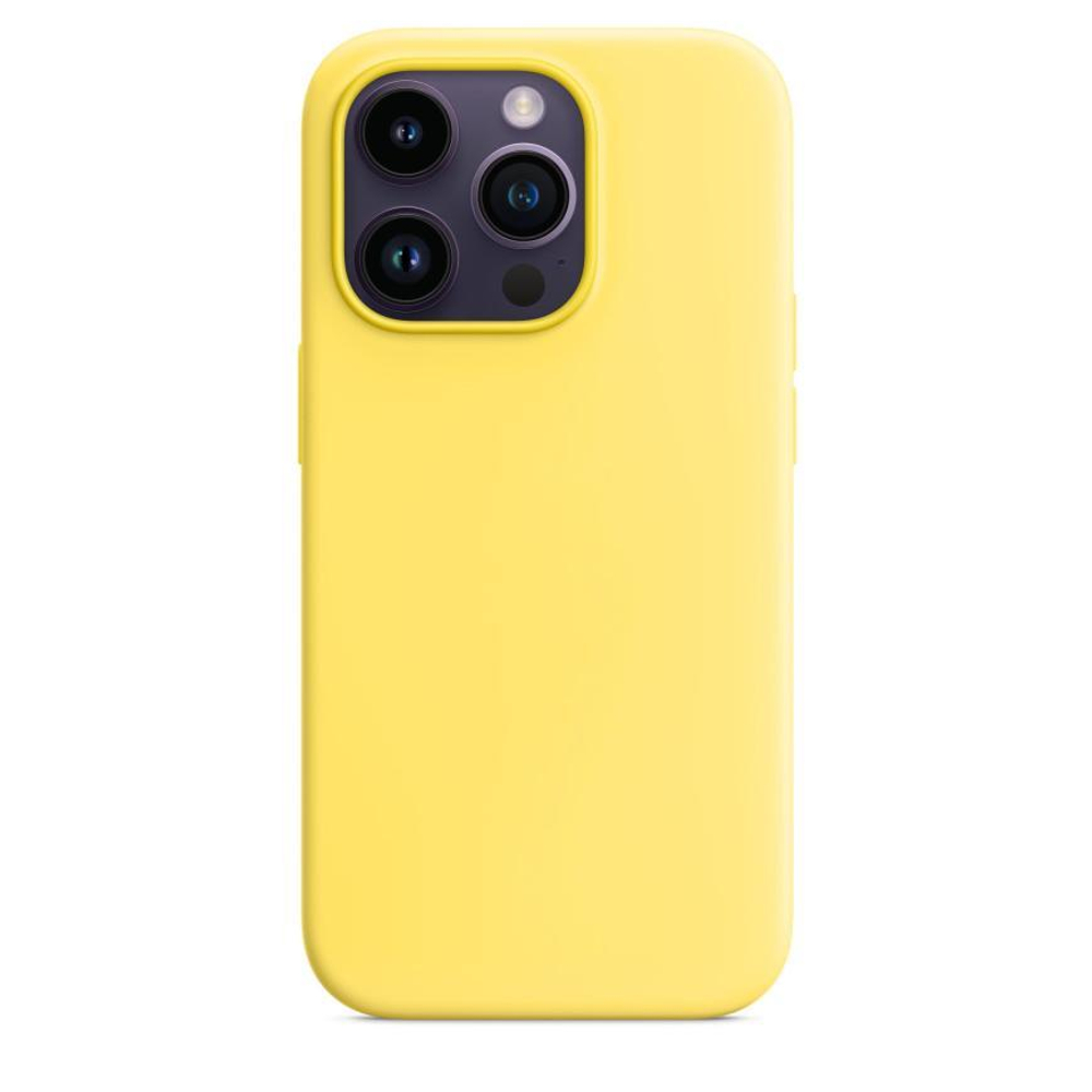 Силиконовый чехол MagSafe Silicone Case для iPhone 14 Pro