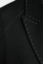 Блейзер с контрастной строчкой ZW COLLECTION LIMITED EDITION - ZARA