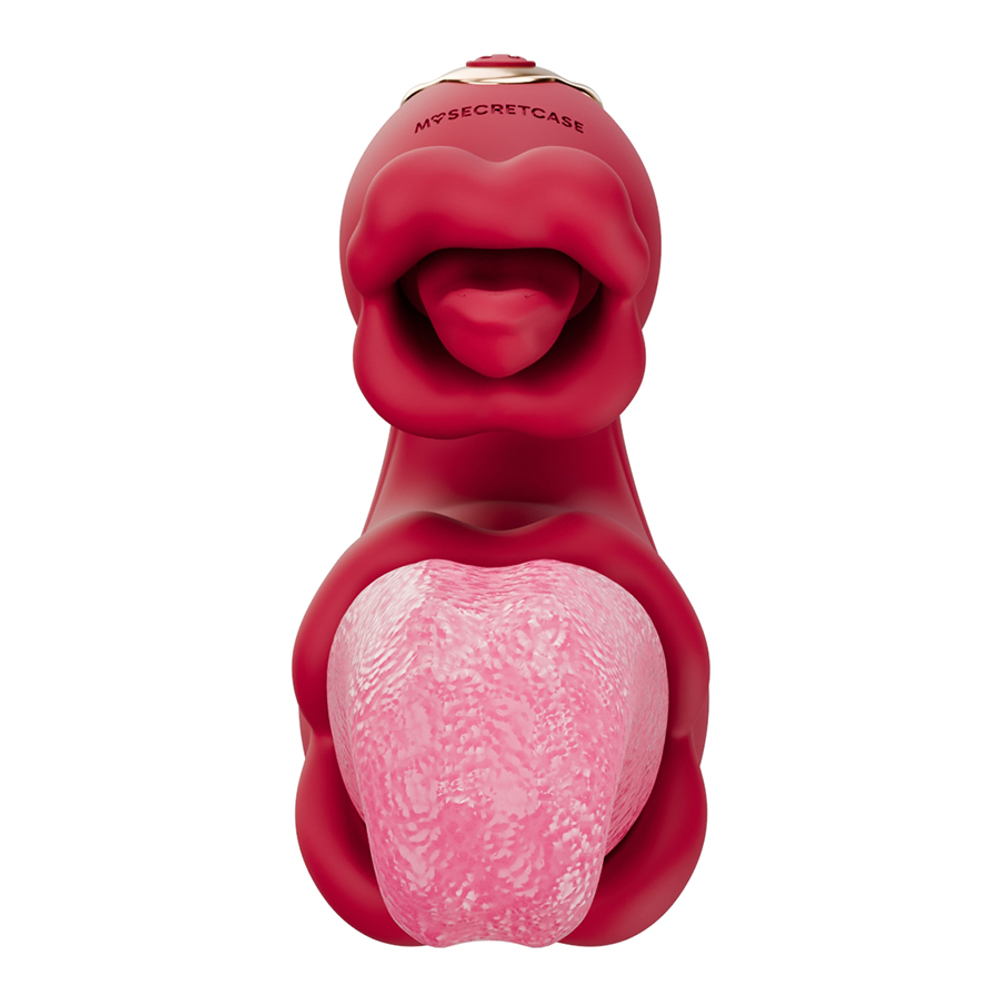 Вибратор-язык с вакуумной стимуляцией клитора Secwell MeDusa Double Stimulation Vibrator Movement & Vibration, Enticing Your Clitoris and G-Spot SW110254
