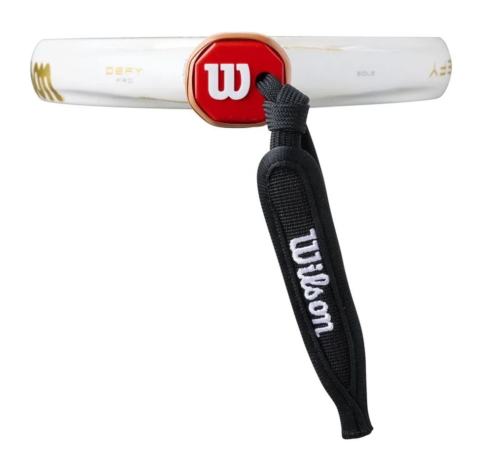 Ракетка для Padel Wilson Defy Pro V1 SE Padel - white/gold