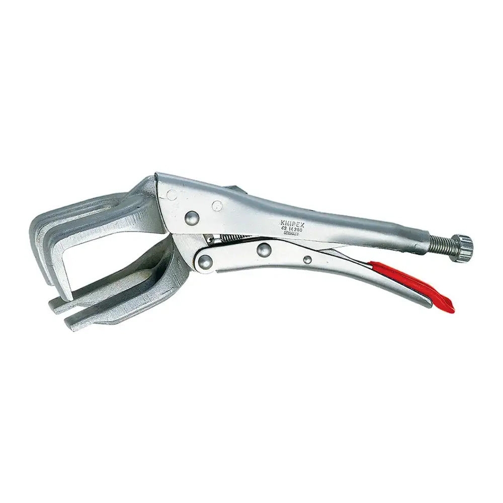 Клещи зажимные сварочные никелирование 280 мм Knipex 42 14 280