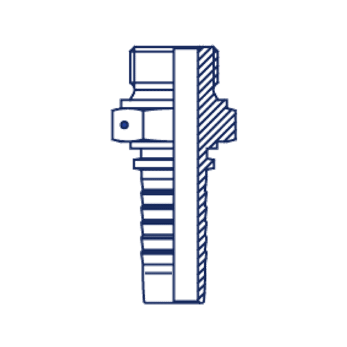 Фитинг DN 50 BSP (Ш) 2 Interlock