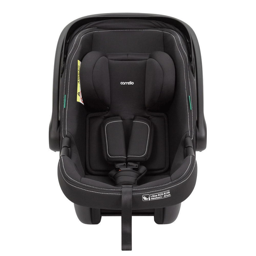 Коляска Carrello Vector CRL-6550 Ammonite AY329 Pro Absolute Black с базой Isofix 3 в 1 Prime Blue
