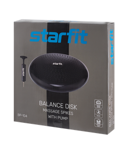 Диск балансировочный STARFIT BP-104, с насосом, массажный, лаймовый