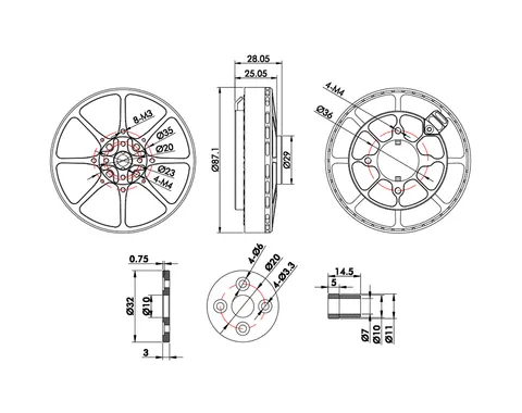 T-Motor U8 Lite L KV110
