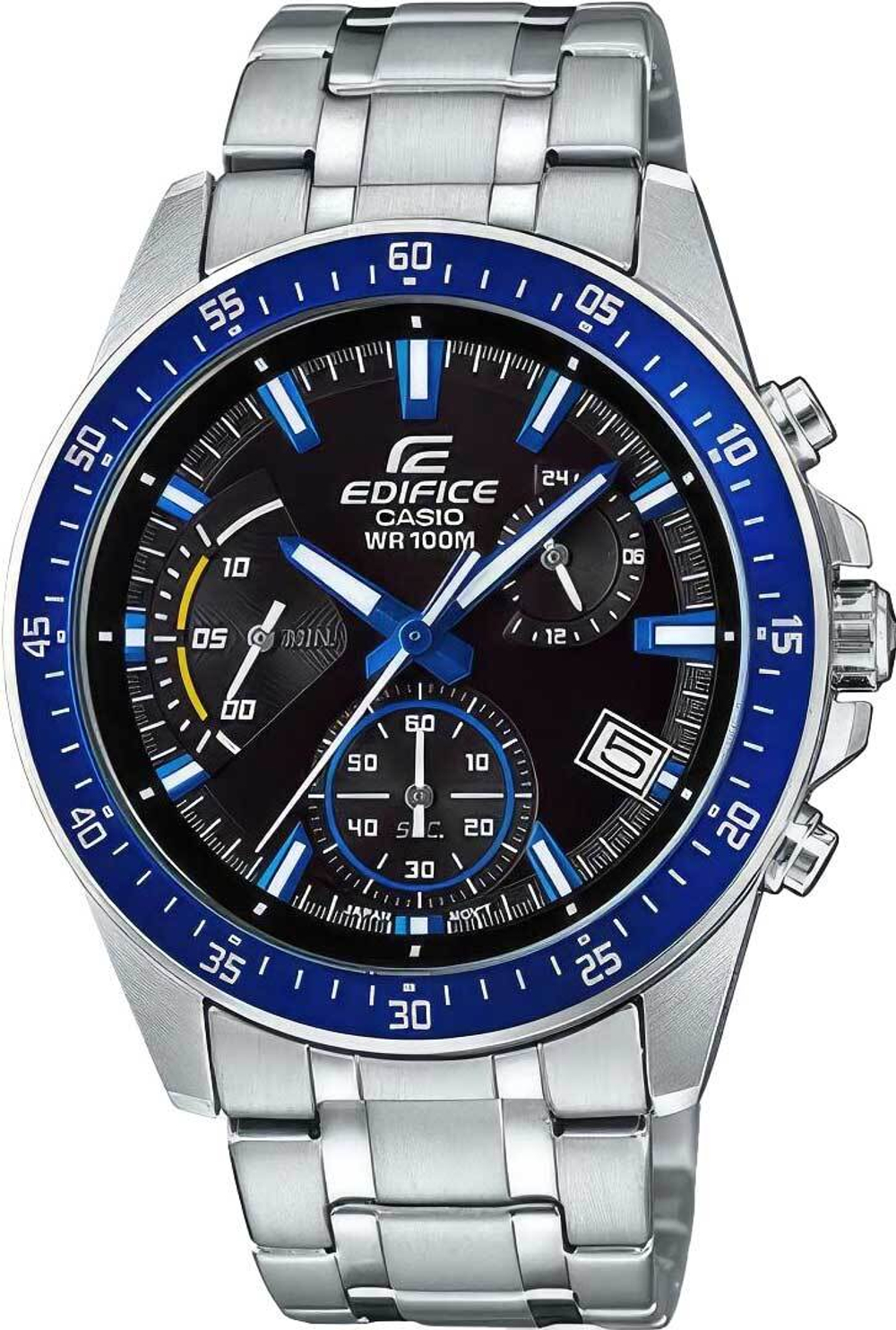 Японские наручные часы Casio Edifice EFV-540D-1A2VUEF с хронографом