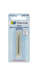 Иглы ручные для люневильского крючка ⌀1.0 мм, 3 см, Gamma LHN-100