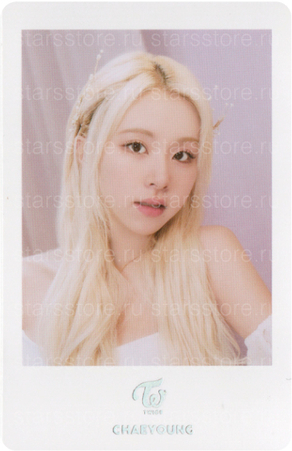 Фотокарта Chaeyoung TWICE - Ready To Be (Japan)