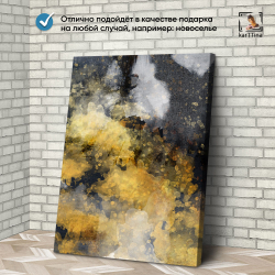 Картина karTTina "Черное древо", 150 см х 70 см