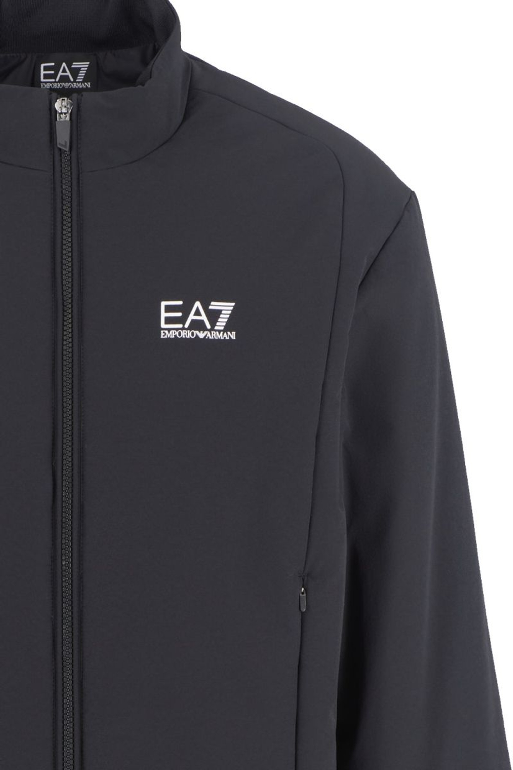 Мужская теннисная куртка EA7 Man Woven Bomber — black