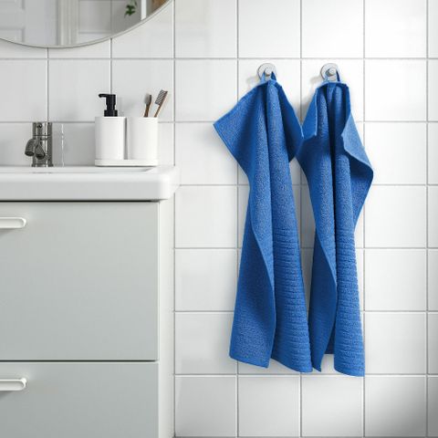 Полотенце IKEA VAGSJON (ВОГШЁН), Синий, 40х70 см