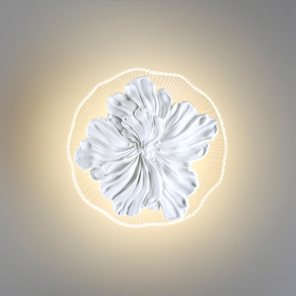 Настенный светодиодный светильник Odeon Light FIORE 6614/8WL