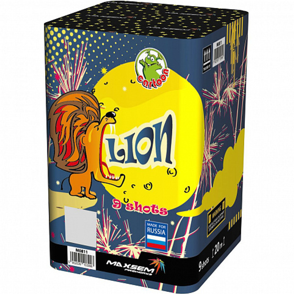 M0811 Lion 3 эффекта (9 залпов, калибр 0,8)