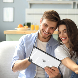 Чехол книжка черного цвета от Dux Ducis для Apple iPad Pro 13 с 2024 года, серия Magi Series Case, с держателем Apple Pencil и функцией автоматического перехода в спящий режим