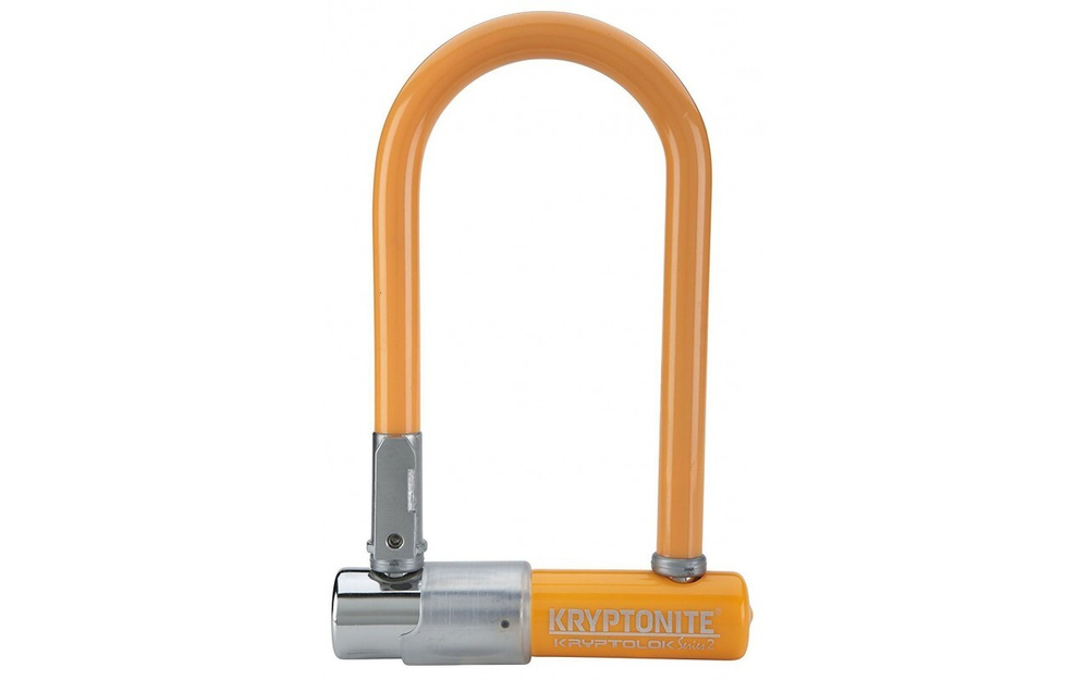 Замок на ключе для велосипеда Kryptonite U-locks KryptoLok Series 2 Mini-7 w/ FlexFrame bracket