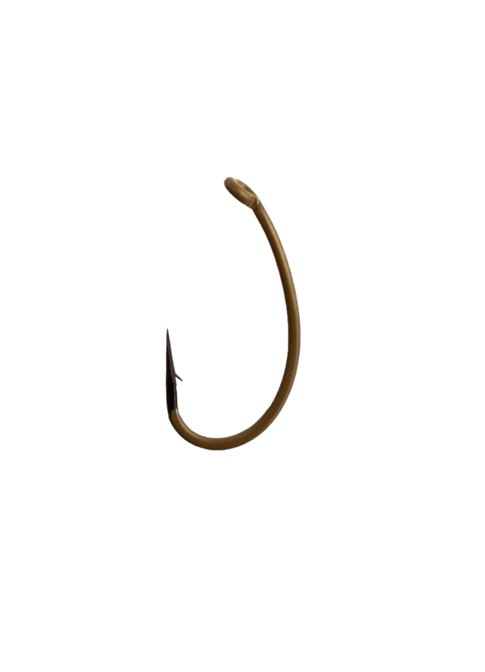 Крючок рыболовный Fish Crystal карповый CARP HOOK с ушком 11064 №6, покрытие OLIVE (5 упаковок)