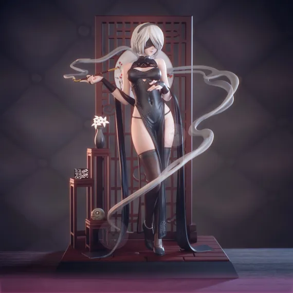 2B Geisha - Nier: Automata