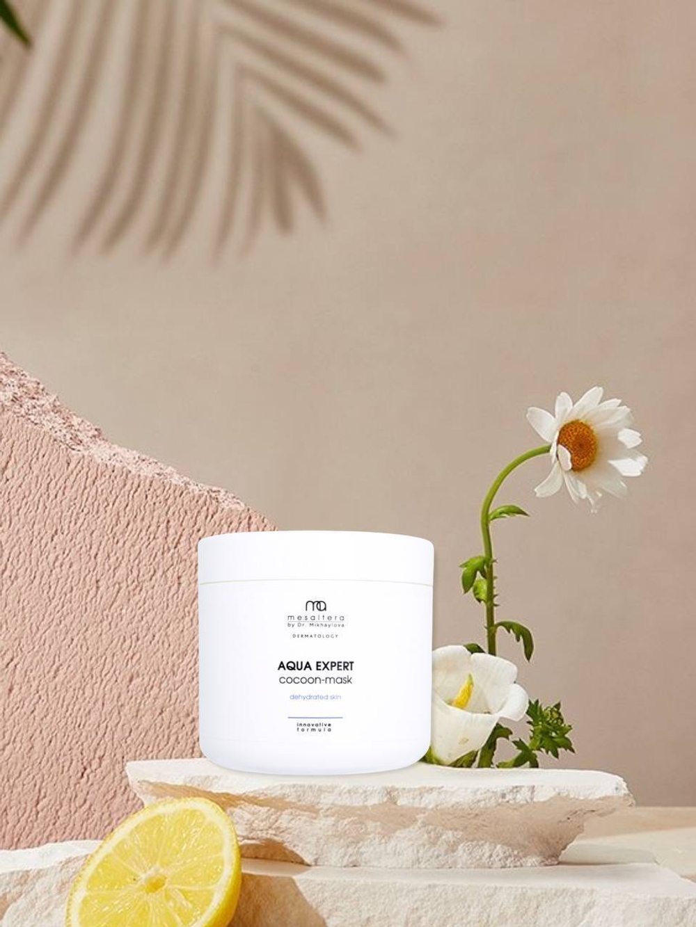 Mesaltera by Dr. Mikhaylova Aqua Expert Cocoon Algae Mask - Альгинатная увлажняющая маска-кокон Аква Эксперт от Мезалтера, 210 гр