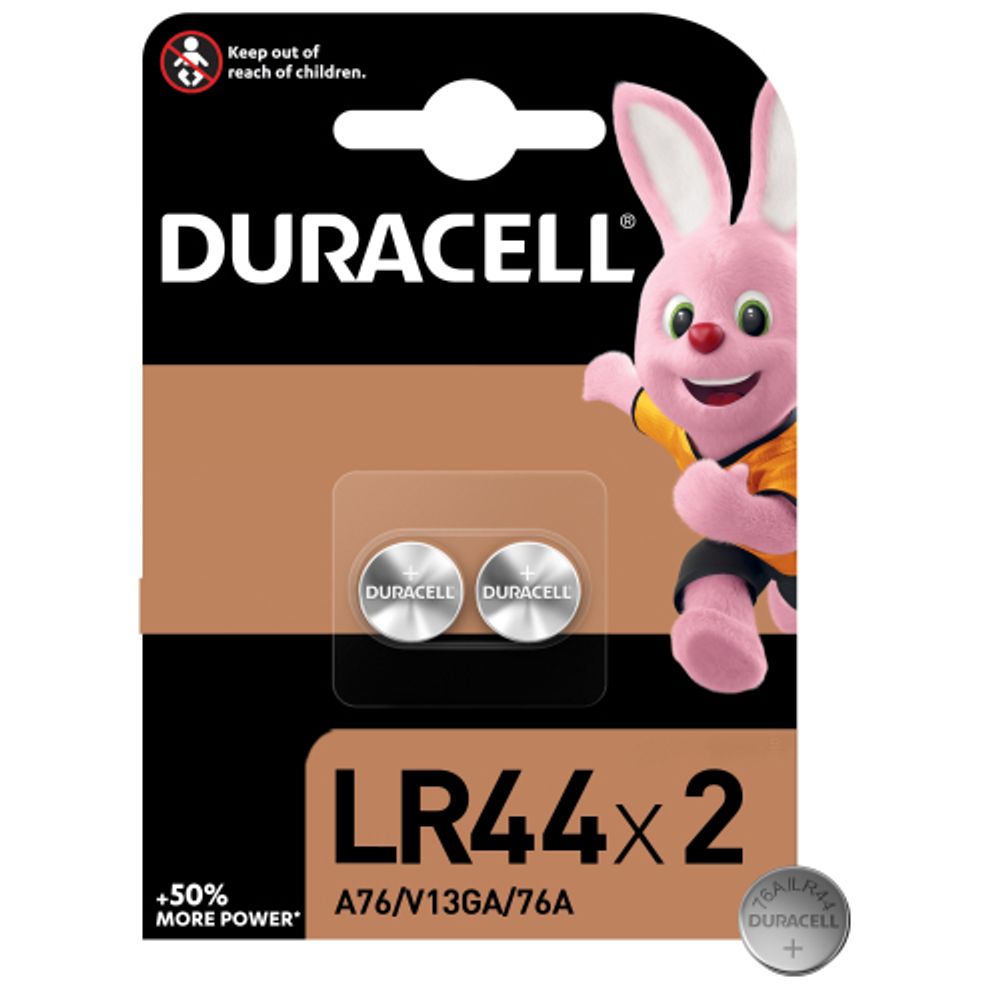 Батарейки Duracell 5004347 LR44-2BL NEW | Duracell