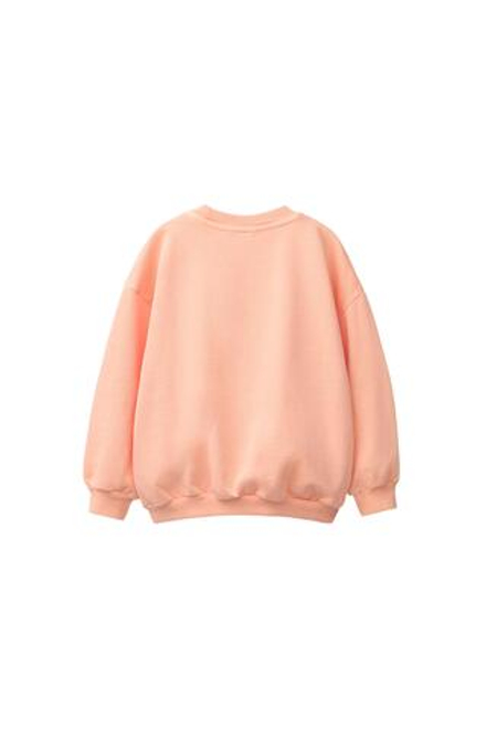 ZARA ОДНОТОННАЯ ТОЛСТОВКА, ОРАНЖЕВЫЙ