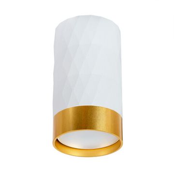 Накладной точечный светильник GU10 A5558PL-1WH белый/золото Fang Arte lamp