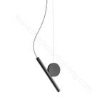 Pendant design lamp  Doi Meneghello by Luceplan (Black)