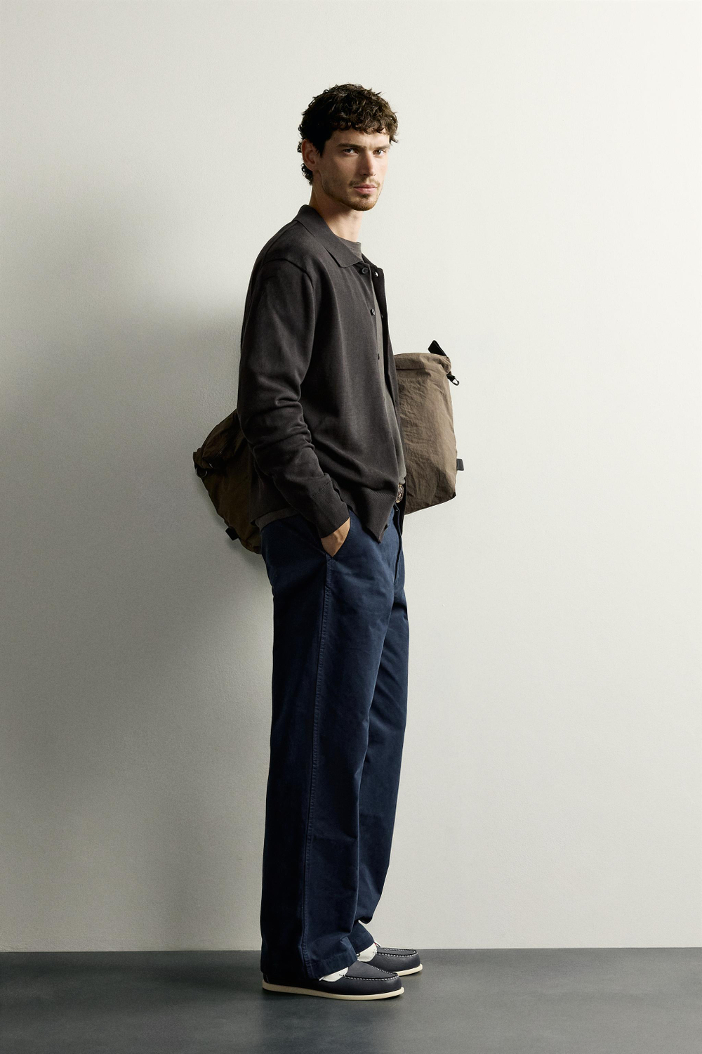 КАРДИГАН ИЗ ХЛОПКА КЛАССИЧЕСКОГО КРОЯ — ZARA · 6674/302