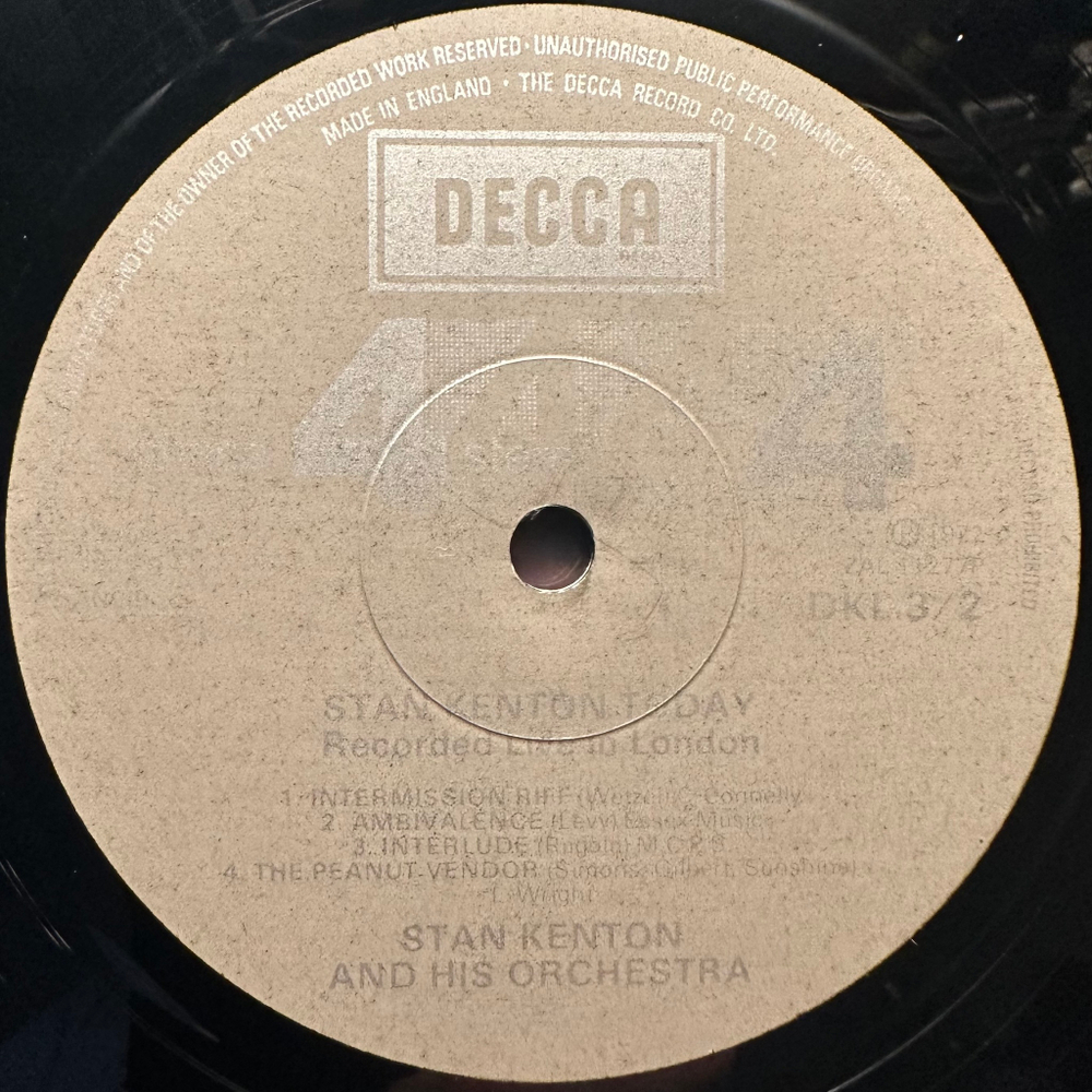 Stan Kenton- Stan Kenton Today 2LP (Англия 1972г.)