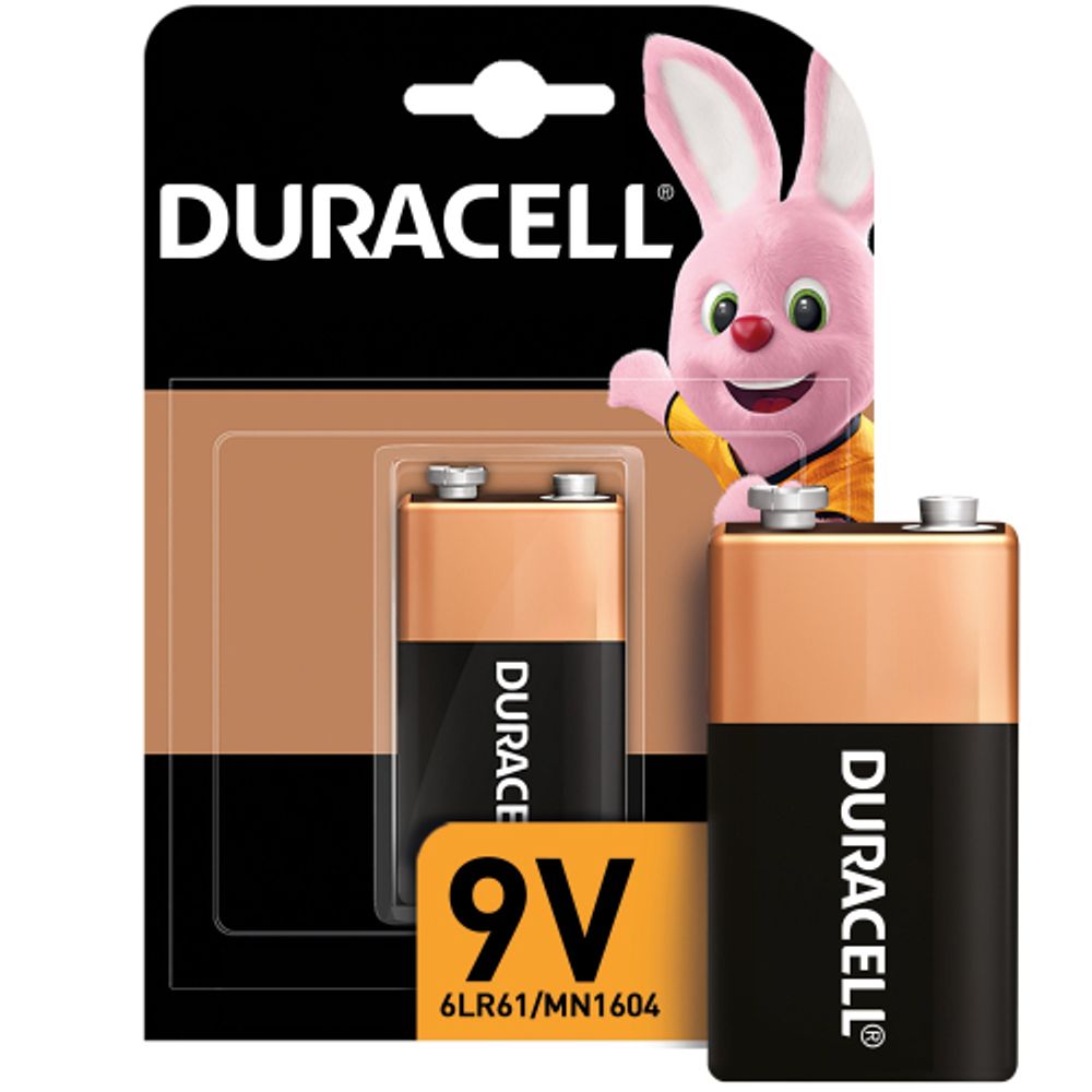 Duracell 6LR61-1BL /6LF22-1BL | Батарейки Щелочные (Алкалиновые)