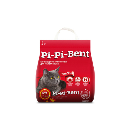 PI-PI BENT Наполнитель комкующийся Classic 12 л