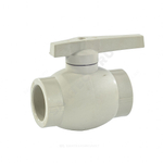 Кран шаровой PP-R серый Дн 40 внутренняя пайка VALFEX 10144040Г