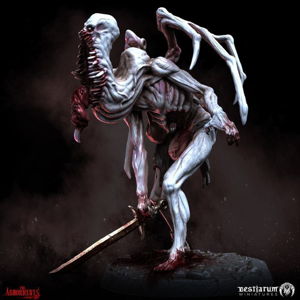 Отвартительные The Abhorrents 32мм Миниатюры (32mm / Без покраса / Bloodfiends5)