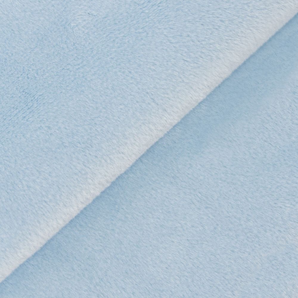Плюш (ткань) Peppy PEV 273 г/м², 152 см / рул. 5 метров, 04 голубой/baby blue Плюш (ткань) Peppy PEV 273 г/м², 152 см / рул. 5 метров, 04 голубой/baby blue